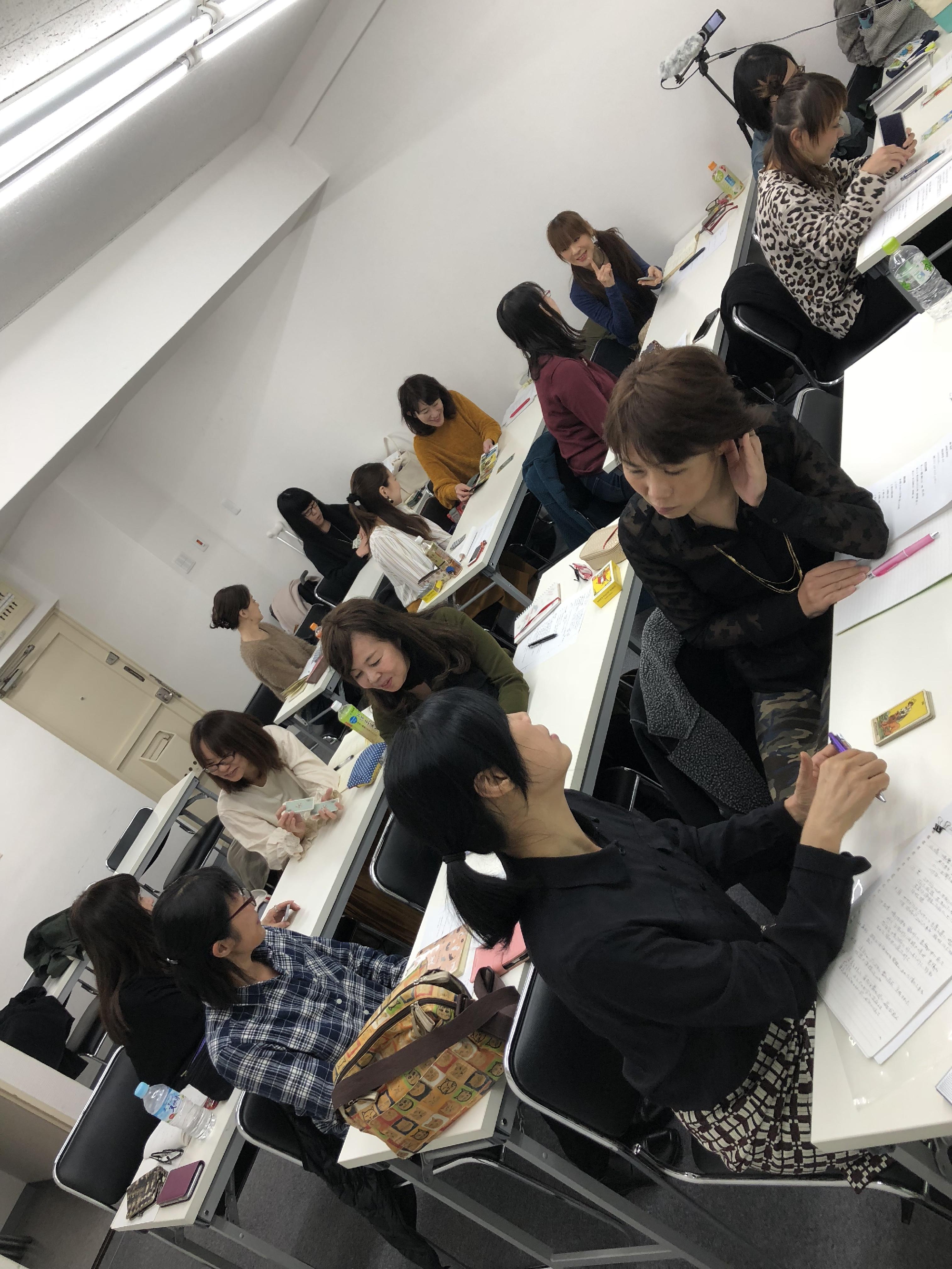 昨日のウェイト版秘義的解釈講座の様子